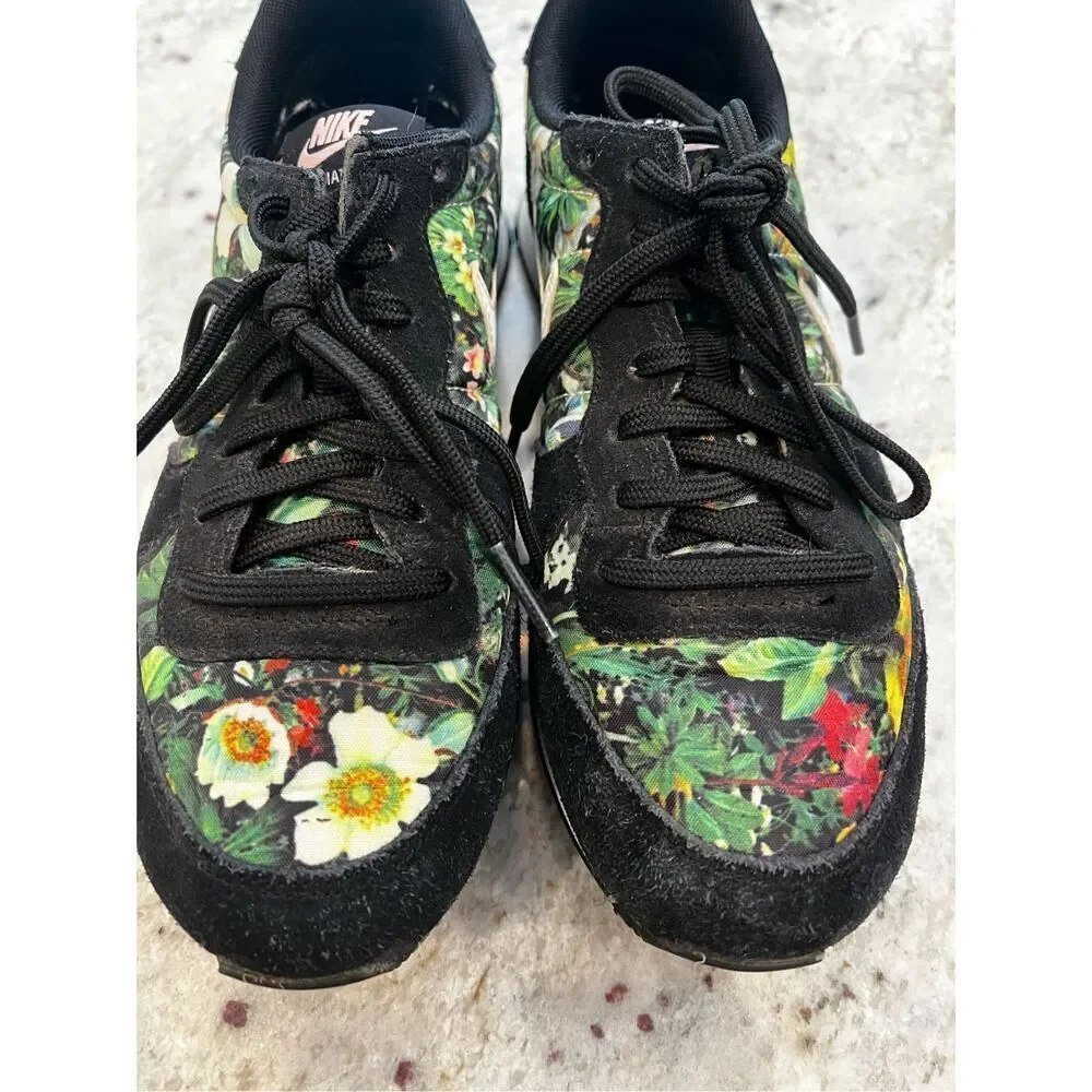Nike very gently